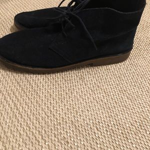Robert Wayne blue suede chuka boots size 14